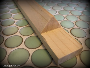 Oberträger mit Dreiecksprofil optimiert für Naturwabenbau.